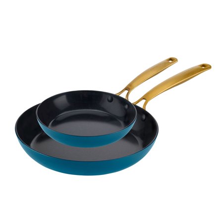 Combekk Stekpanneset 20 + 28 cm, blå | Matlagning > Kokkärl & Stekpannor > Stekpannor | Bagaren och Kocken