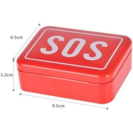 Udendørs overlevelseskit overlevelsesudstyr nødredningsudstyr overlevelsesnødforsyninger