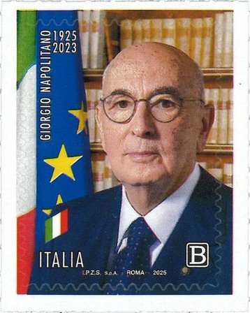 Italien - Giorgio Napolitano - Postfrisk frimærke