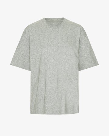 Oversized Organic T-Shirt - Heather Grey