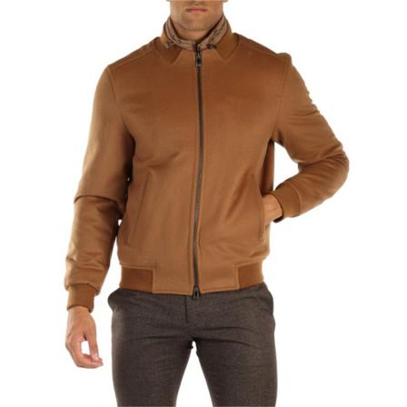 Corneliani Bomber Jakke Brun, Herre