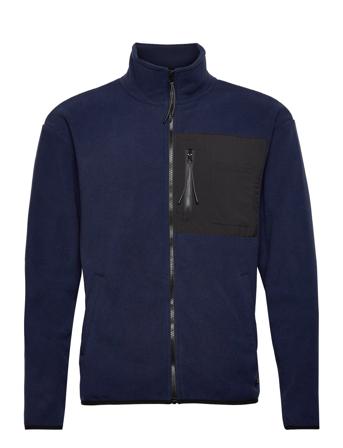 Sweatshirt Sweat-shirts & Hoodies Fleeces & Midlayers Marineblå Blend*Betinget Tilbud