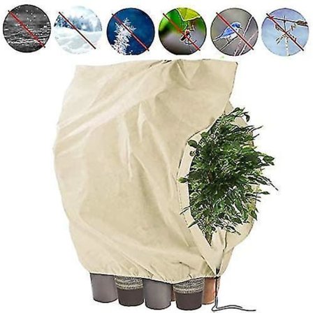 Vinterplante Frostbeskyttelsesdække Haveuld Fløjl Dække