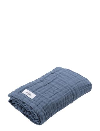 Fine Bath Towel Home Textiles Bathroom Textiles Towels & Bath Towels Beach Towels Blå The Organic Company