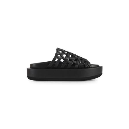 Paloma Barceló, Elisa Platform Flat Sandals Zwart, Dames, Maat:38 EU