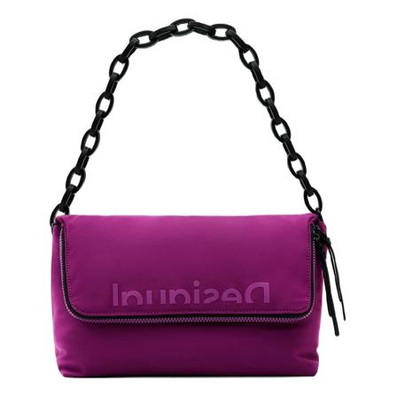 Desigual, BAG Logout Venecia Maxi 22Waxa 44 Fioletowy, Kobieta, Rozmiar: ONE Size