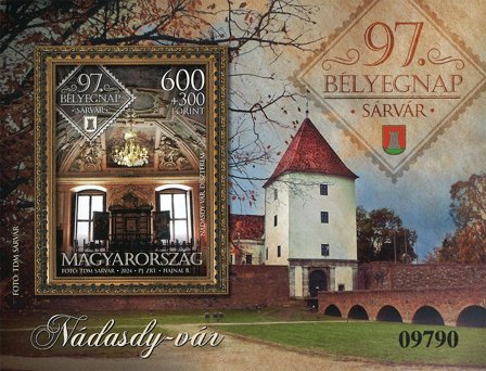 Ungarn - Frimærkets dag 2024 - Postfrisk miniark