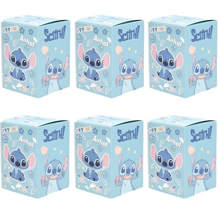 Disney Stitch Överraskningsbox Mickey Mouse Och Stitch Vänner Pumpa Serie Figur Halloween Utklädnad Docka Dekorera Leksak Födelsedagspresent