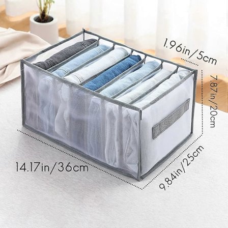Garderobesystem for Jeans, Bukser, Skjorter, Oppbevaringsbokser, Skuffeboks i Garderobe, Skuff