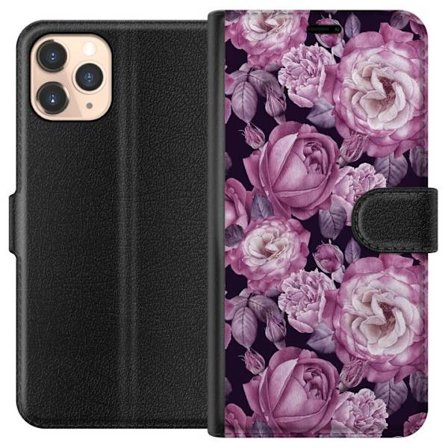 Kompatibelt Plånboksfodral till Apple Apple iPhone 11 Pro Blommor