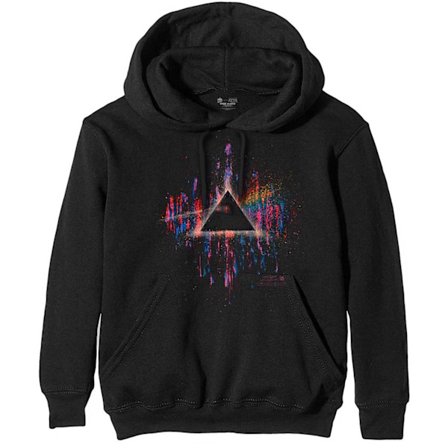Pink Floyd Unisex Vuxen Dark Side Of The Moon Splattered Hoodie
