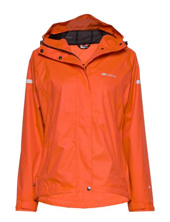 Hildra 2-Layer Technical Rain Jacket Outerwear Sport Jackets Oransje Skogstad