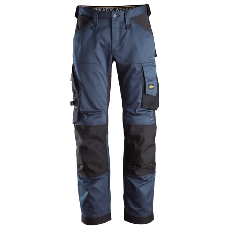 Snickers Workwear 6351 AllroundWork Arbetsbyxa marin/svart Marin/Svart, Kläder