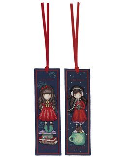 Stickpackung Lesezeichen Gorjuss 2-er Pack