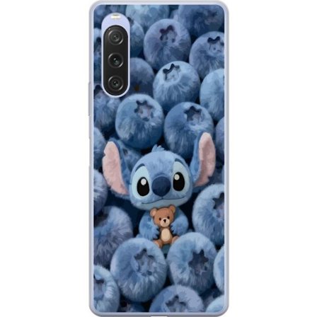 Kompatibel Mobilcover til Sony Xperia 10 V Lady Gaga minimalistisk plakat med guitar og monokrom design