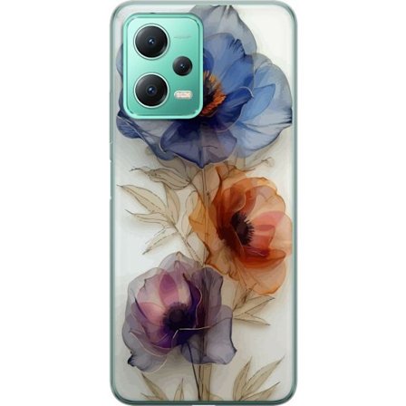 Mobilskal till Xiaomi Redmi Note 12 med Silkesblommor