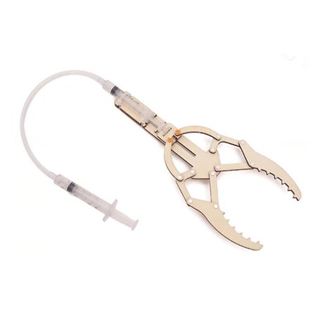 Jiyuge DIY montering manipulator hydraulisk kit fysikaliskt experiment pedagogisk barnleksak