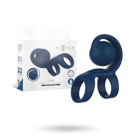Tyson Cock Ring With Vibrating Ball - Vuxen.dk: For ham