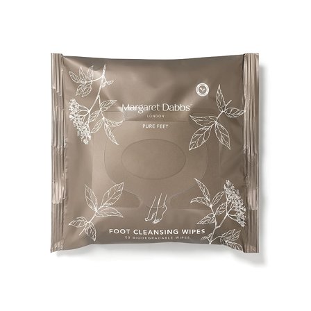 Margaret Dabbs Pure Foot Cleansing Wipes, Skincare, Fodpleje, Øvrig