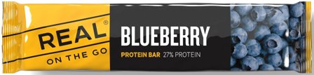 REAL On The Go Protein Bar Blueberry
