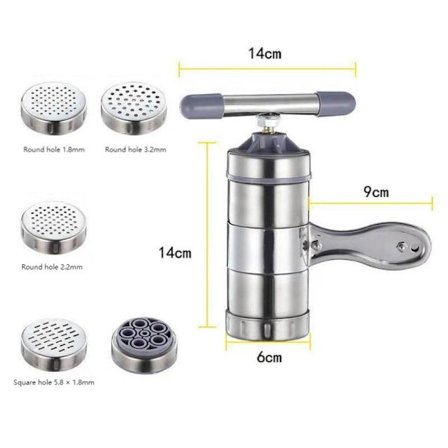 Noodle Maker Press Pasta Maskin sveivkutter