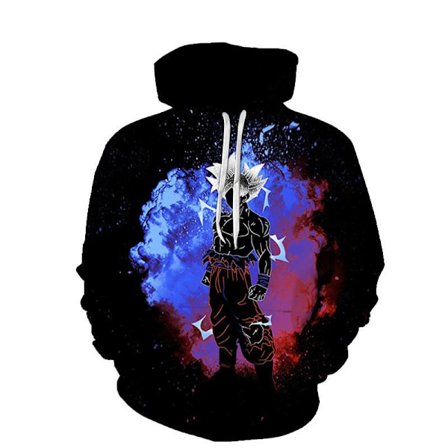 Anime Naruto hættetrøje mode sweater pullover løs baseball uniform