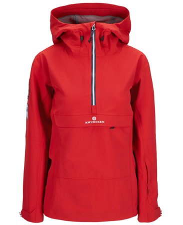 Amundsen Peak Anorak Womens Red