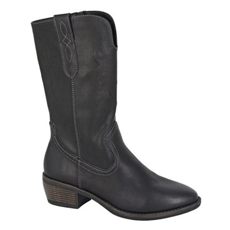 Cipriata Dam/Dam Wanda Cowboy Boots 7 UK Svart