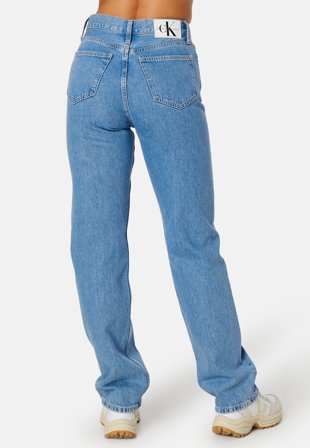 Calvin Klein Jeans High Rise Straight 1A4 Denim Medium Klær