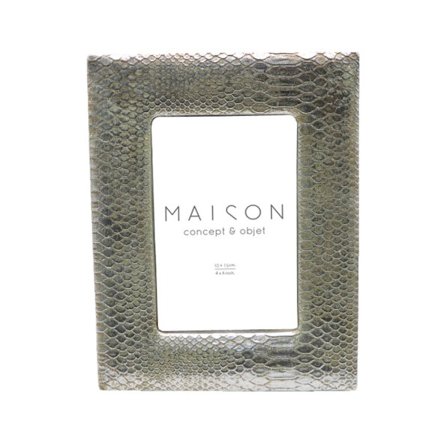 Valokuvakehys 17x21cm hopea polyresiinilasi