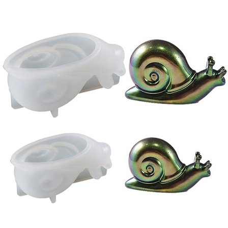 Øgle Silikonform Harpiksforme SNEGL SNEGL