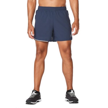2XU Men's Aero 5" Shorts Men workout shorts Blue S