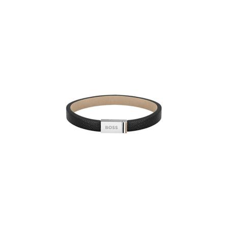 Hugo Boss, Bracelets Czarny, Mężczyzna, Rozmiar: ONE Size