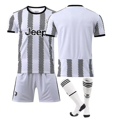 Nya 22-23 Juventus F.C. Fotbollssatser Fotbollströja CNMR Unnumbered Kids 22(120-130)
