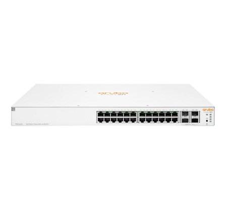 Hewlett Packard Enterprise HPE Aruba Instant On 1930 24G Class4 PoE 4SFP/SFP+ 370W Switch - switch - 28 porter - Styrt - rackmonterbar