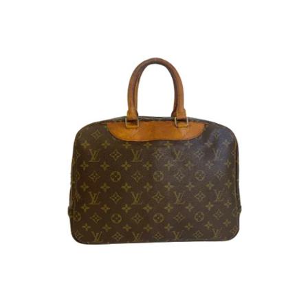 Louis Vuitton Vintage Pre-owned HandTas , Bruin , Dames , Maat: ONE Size Vintage Tassen