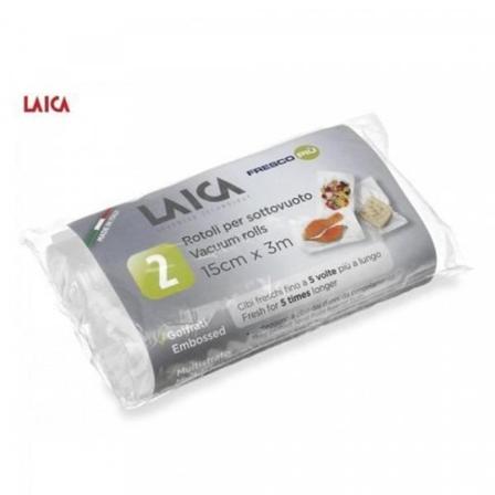 Laica 2 vakuumförvaringsrullar 15X300CM VT3514 är en original och ny produkt som tillhör kategorin Kök.