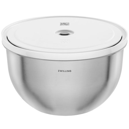 Zwilling Fresh & Save vakuumskål large 26 cm, 4 liter' - 'Sølv
