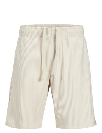 Jpstkarl Interlude Plisse Shorts Mid Cream Jack & J S