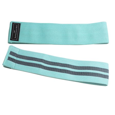 Fitness elastiskt bälte Grön (76 * 8m liten spänning)