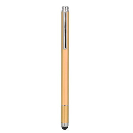 Guld Stylus Penna 2 Funktioner Portabel Touch Penna för IOS Tablet Kindle IPhone