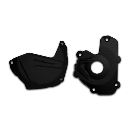 Kit Protection Couvercle d’Embrayage et d’Allumage Polisport - Kawasaki KX 250F 2013-2016