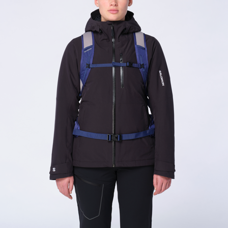 Salomon - Sacs à dos Bagagerie Trailblazer 20 - Mazarine Blue / Ghost Gray 16-4703 TCX