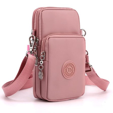 Vandtæt Nylon Sød Crossbody Mobiltelefon Taske Smartphone Pung Taske til Kvinder