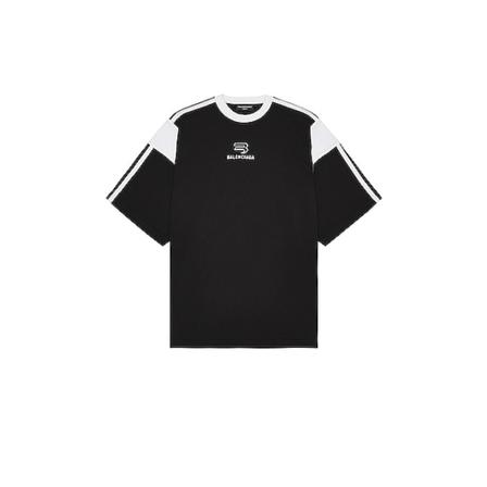 Balenciaga, T-Shirts Czarny, Mężczyzna, Rozmiar: M