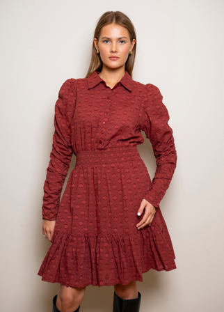 MISSMAYA - Billie Dress Cinnamon - XS