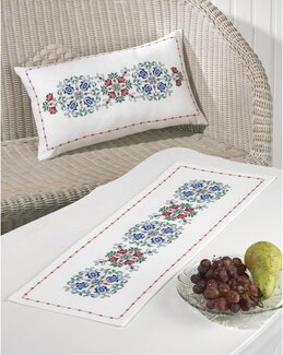 Broderikit Tidløs - Pude - Permin