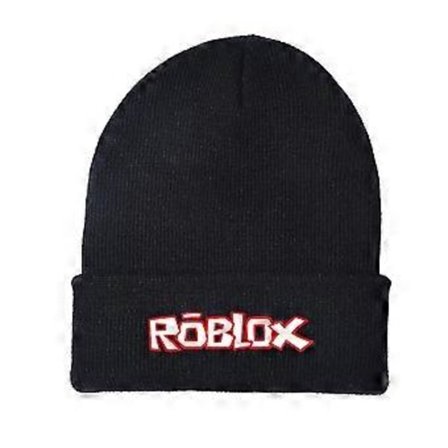 Videospil Roblox Trykt Beanie Strikket Hat Børn Drenge Piger Trend Klassisk Vinter Uldig Varmt Ski Cap( A)