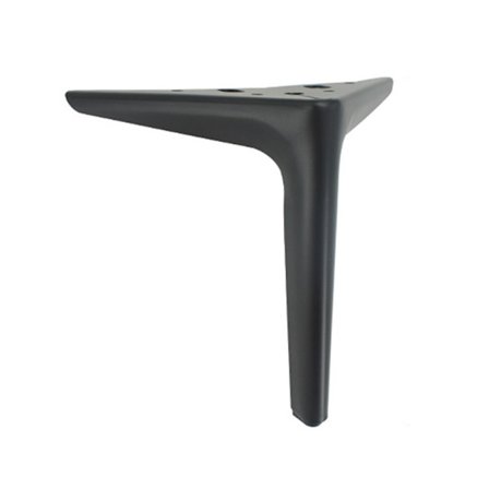 Bed Beam Support Huonekalun jalka MUSTA 12cm