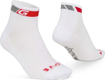 GripGrab Classic Low Cut Sock Unisex workout socks White 44-47